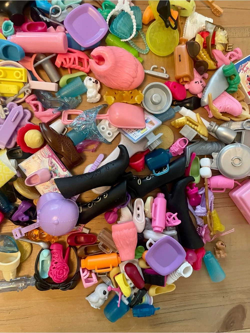 Barbie Mixed Lot Accessories Shoes Animals Random